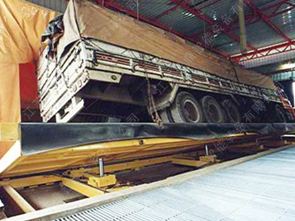 全密封側(cè)翻卸車(chē)機(jī)